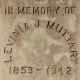Marker - George S. Muttart bac