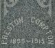 Marker - Hubert Compton left