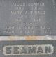 Marker - Jacob Seaman & Mary A