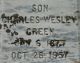 Charles Wesley GREEN