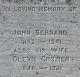Marker - John Bernard front