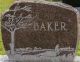 Marker - John Ewen Baker back