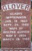 Marker - Walter Glover Marker - Walter Glover