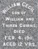 Marker - William Cairns & Thir