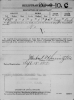 WWI US Draft Card back - Nelso