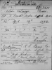 WWI US Draft Card front - Nels